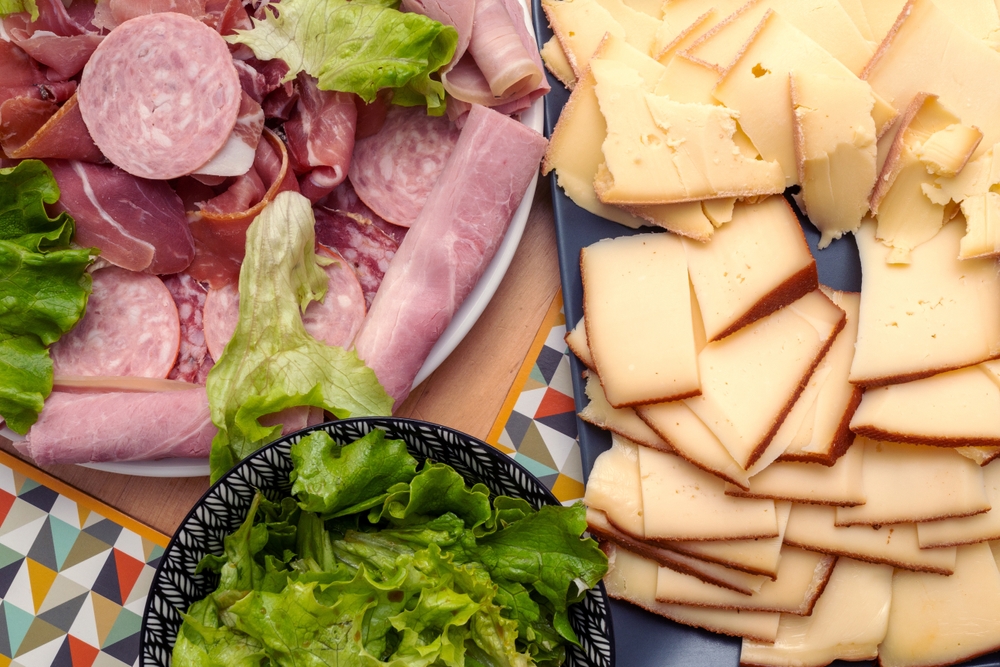 Plateau de charcuterie et fromage à raclette, boucherie charcuterie à Sers